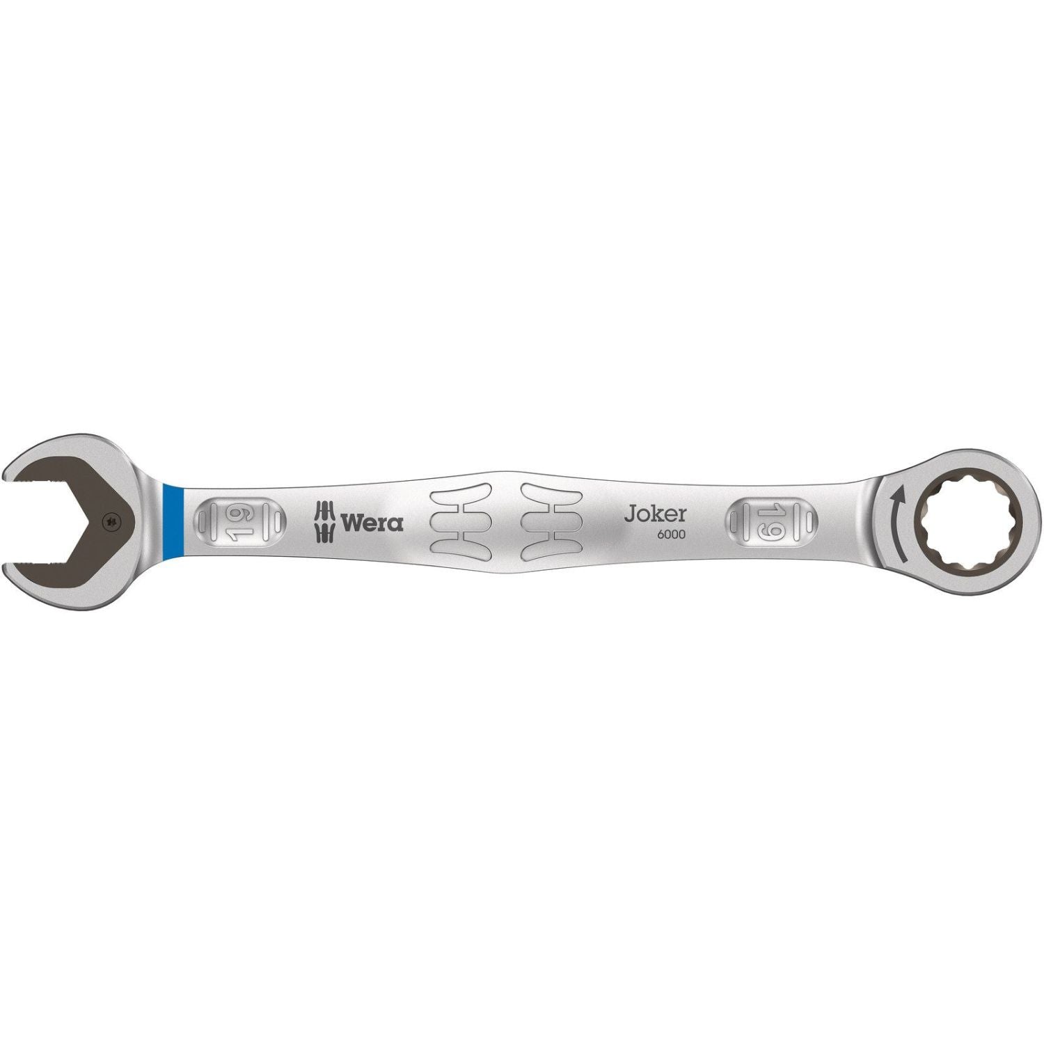 Wera 6000 Joker Ratcheting Combination Wrenches, 19x246-mm.