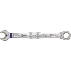 Wera 6000 Joker Ratcheting Combination Wrenches, Imperial, 7/16-in.x165-mm.