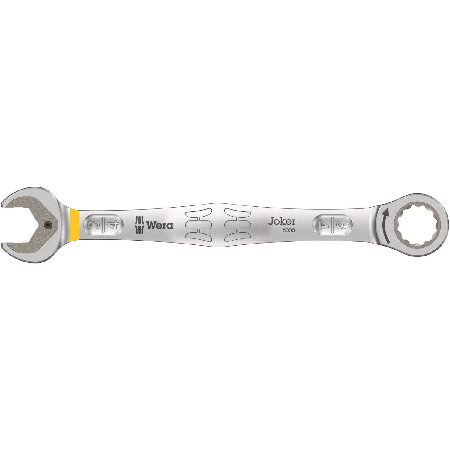 Wera 6000 Joker Ratcheting Combination Wrenches, Imperial, 3/4-in.x246-mm.