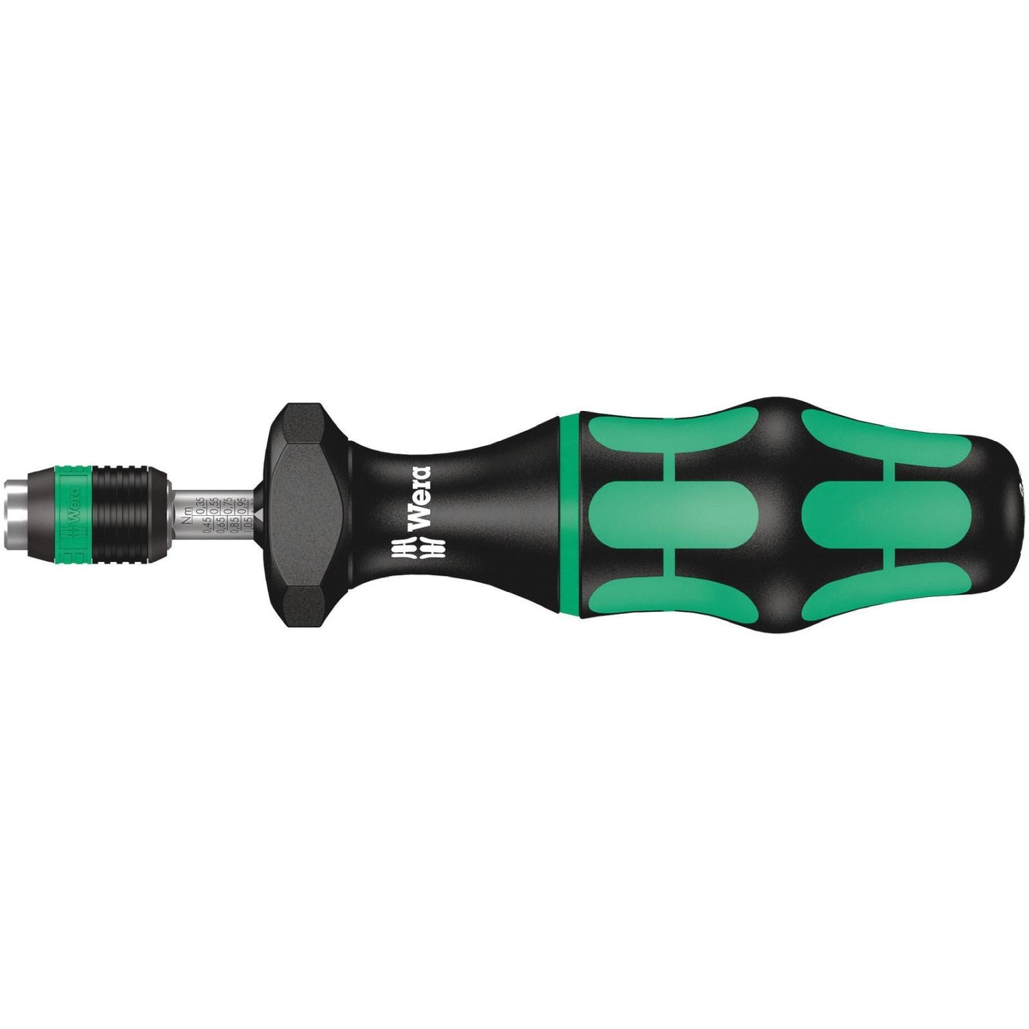 Wera Series 7400 Kraftform Adjustable Torque Screwdrivers (0.1-3.0 Nm) With Rapidaptor Quick-Release Chuck, 7441x1.2-3.0 Nm