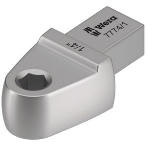 Wera 7774/1 Bit Adapter Insert, 1/4-in., 9X12-mm., 9X12x1/4-in.x42-mm.
