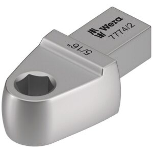 Wera 7774/2 Bit Adapter Insert, 5/16", 9X12-mm., 9X12x5/16-in.x42-mm.