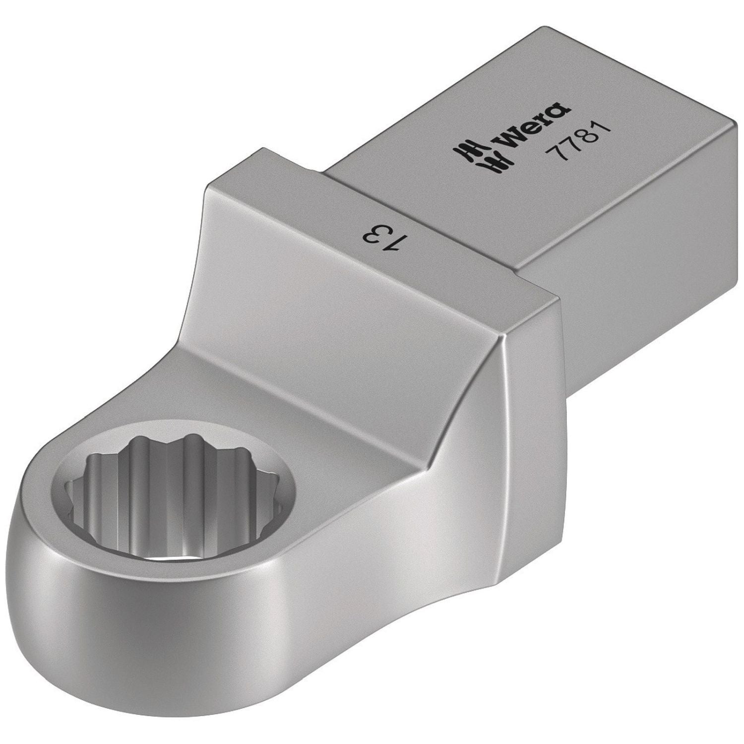 Wera 7781 Ring Spanner Insert, 14X18-mm., 14X18x13x62-mm.