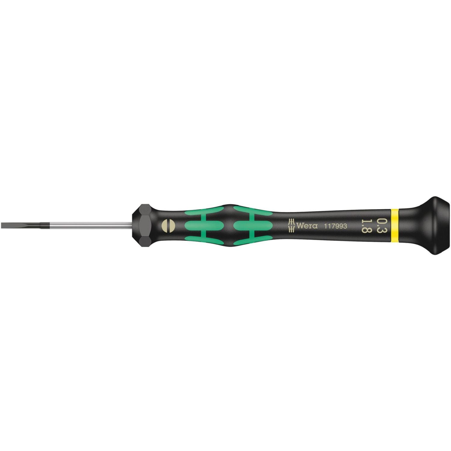 Wera 2035 Screwdriver For Slotted Screws For Electronic Applications, 0.30x1.8x40-mm.