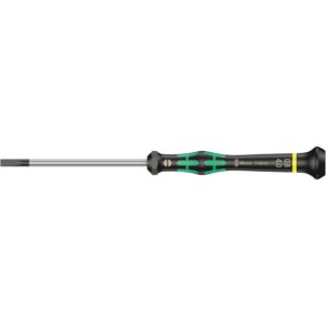 Wera 2035 Screwdriver For Slotted Screws For Electronic Applications, 0.80x4x80-mm.
