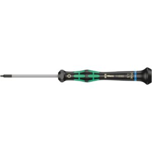 Wera 2054 Screwdriver For Hexagon Socket Screws For Electronic Applications, 1.5x60-mm.