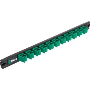 Wera 9610 Joker Magnetic Rail, For Up To 11 Spanners, Empty, 30x370-mm.
