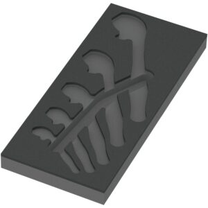 Wera 9832 Foam Insert 6004 Joker Set 1, Empty, 172x30x392-mm.