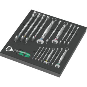 Wera 9731 Foam Insert 6003 Joker Set 1, 19-Pieces