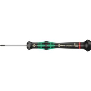 Wera 2050 Ph Screwdriver For Phillips Screws For Electronic Applications, Ph 000x40-mm.