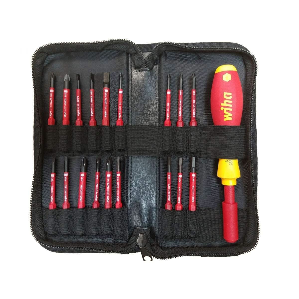 Wiha 28398 Insulated SlimLine Blade 19 Piece Set
