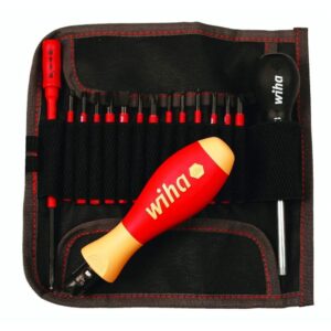 Wiha 28792 Insulated TorqueControl with SlimLine Blades 16 Piece Set
