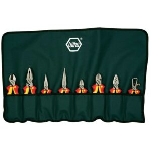 Wiha 32987 Insulated Industrial Pliers and Cutters 8 Piece Set