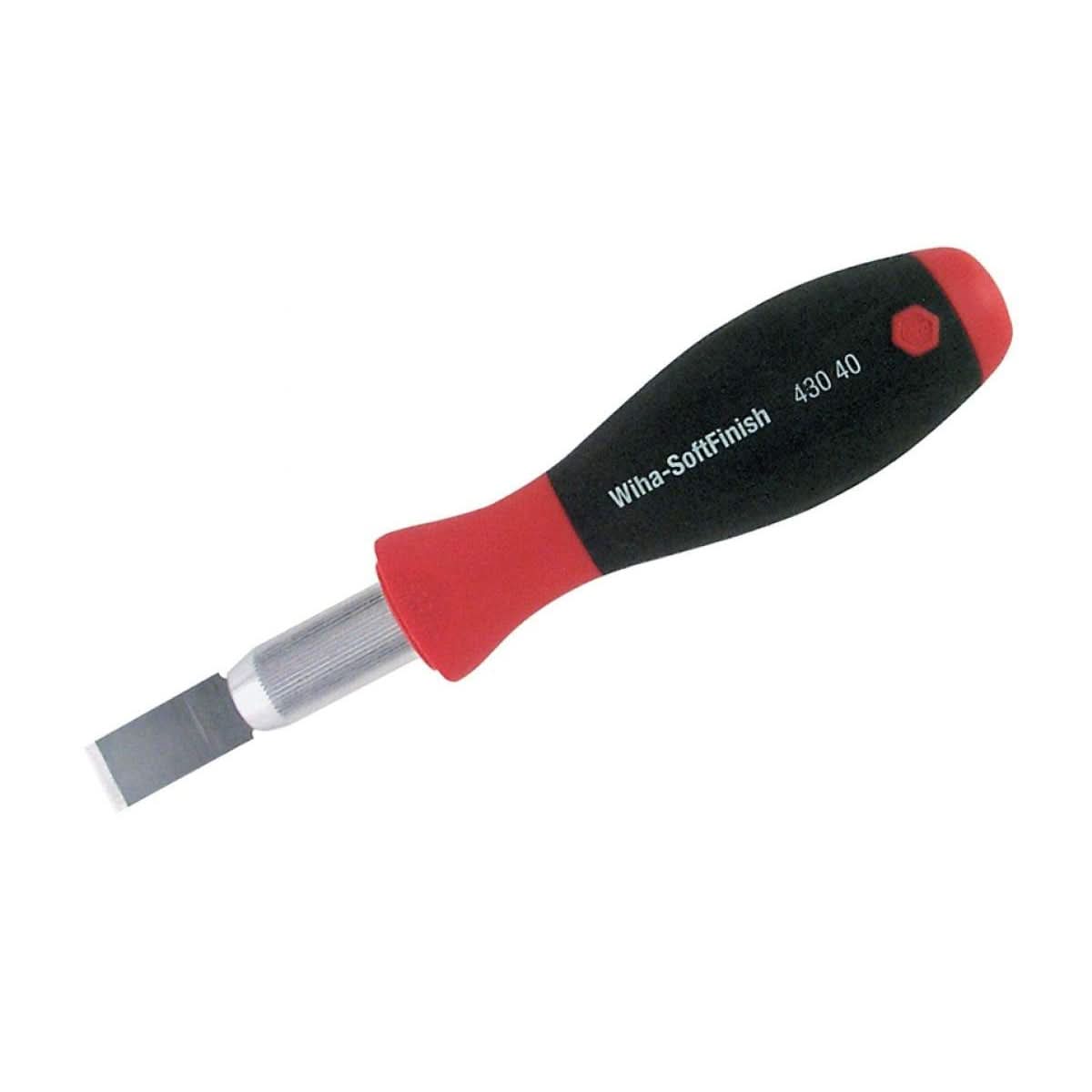 Wiha 43090 Universal Razor Edged Scraper SoftFinish Handle with Replacement Blades