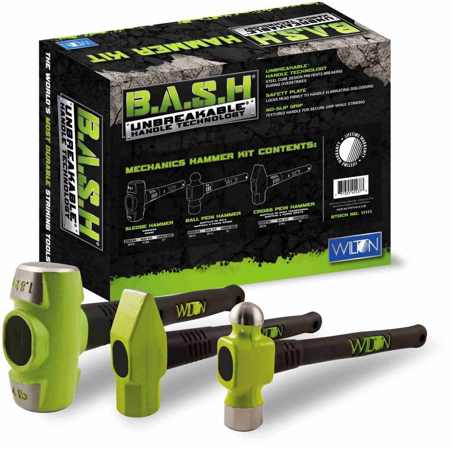 Wilton 11111 B.A.S.H Mechanics Hammer Kit