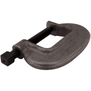 Wilton 14518 1-FC, "O" Series Bridge C-Clamp - Full Closing Spindle, 0" - 1-7/16" Jaw Opening, 1-1/8" Throat Depth
