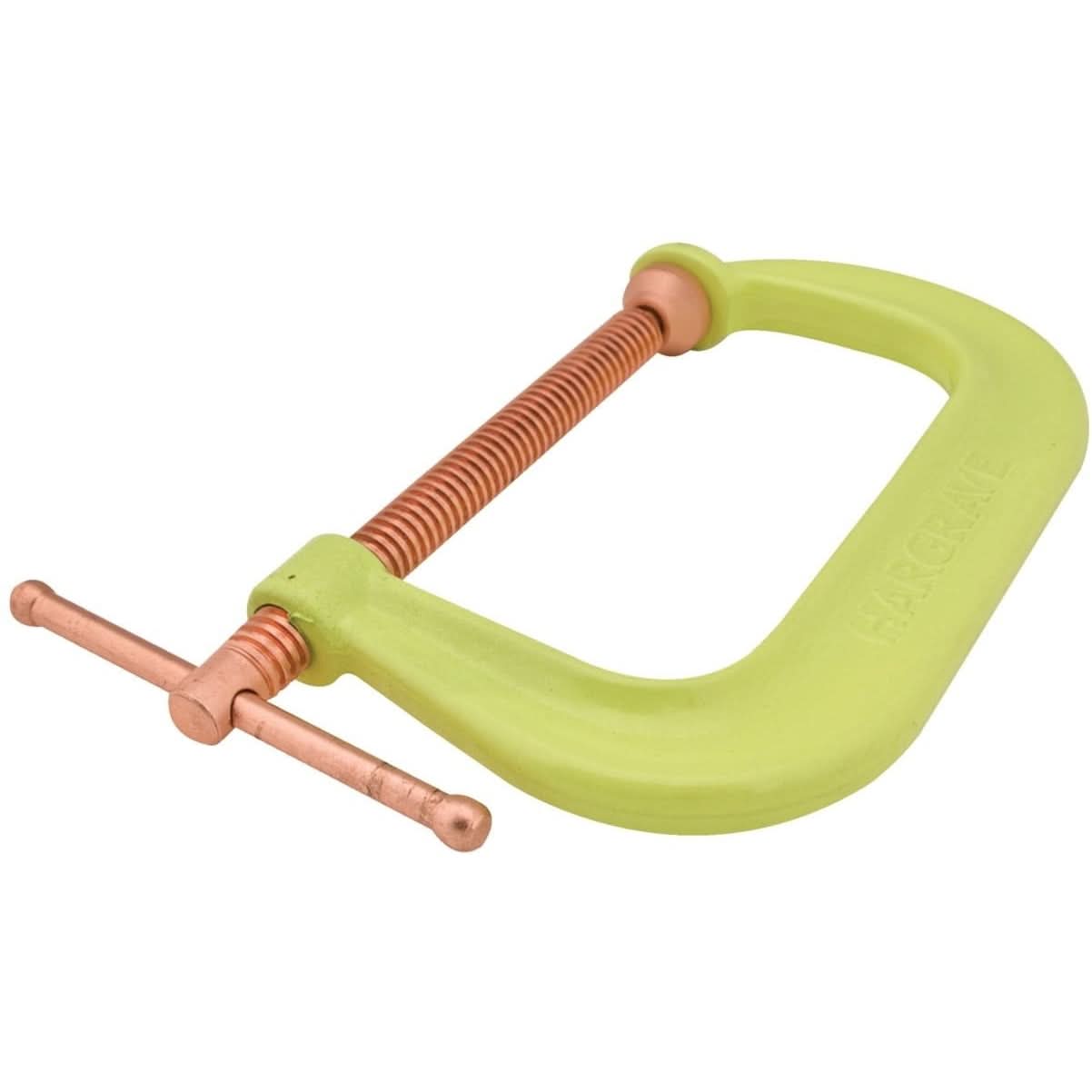 Wilton 20481 Spark-Duty Drop Forged Hi-Vis C-Clamp 0 - 3" Opening Capacity