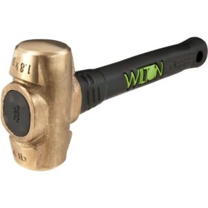 Wilton 90412 4 Lb Head, 12" B.A.S.H degree Brass Hammer