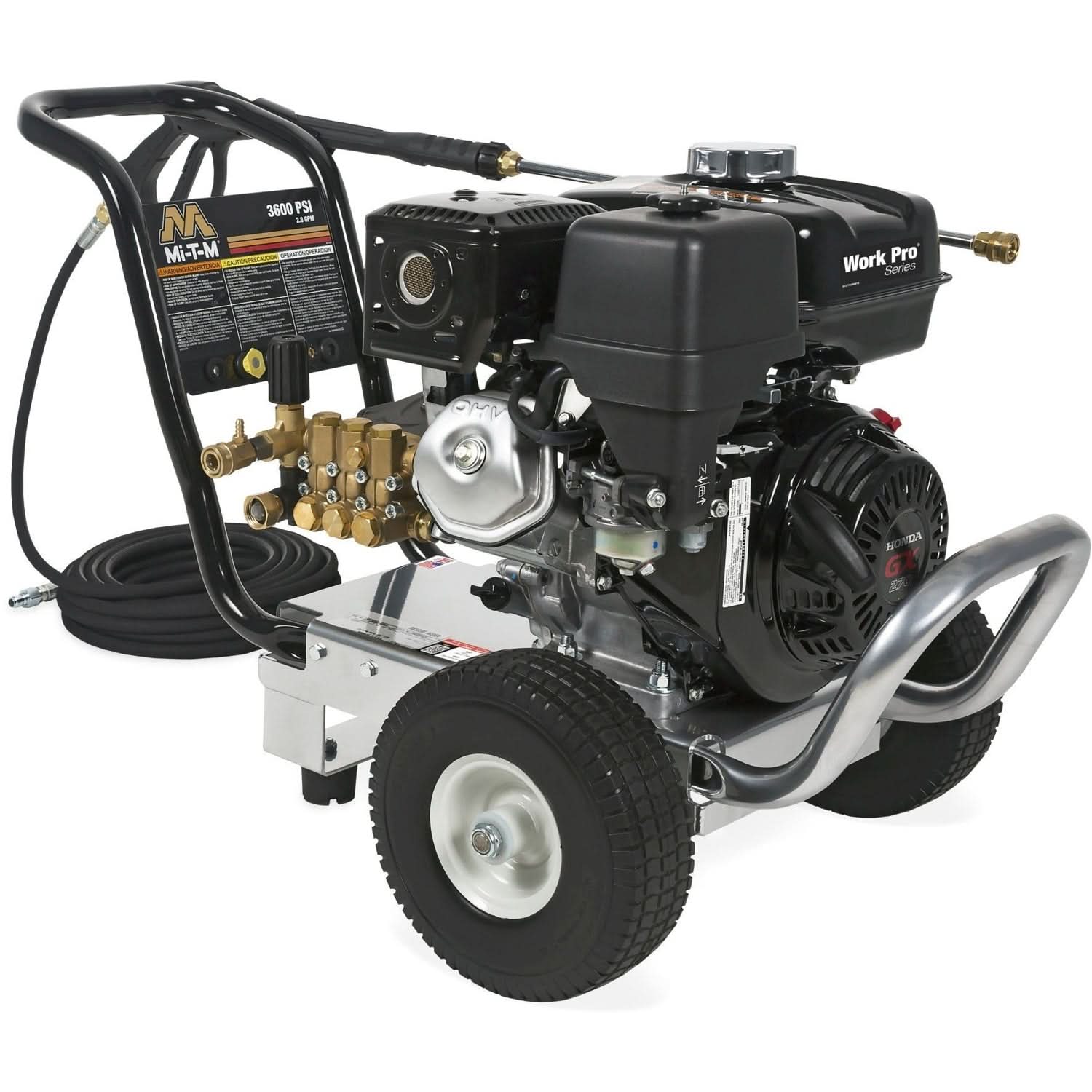 Mi-T-M WP-3600-0MHB Work Pro Series 3600 PSI Gasoline Direct Drive Cold Water Pressure Washer