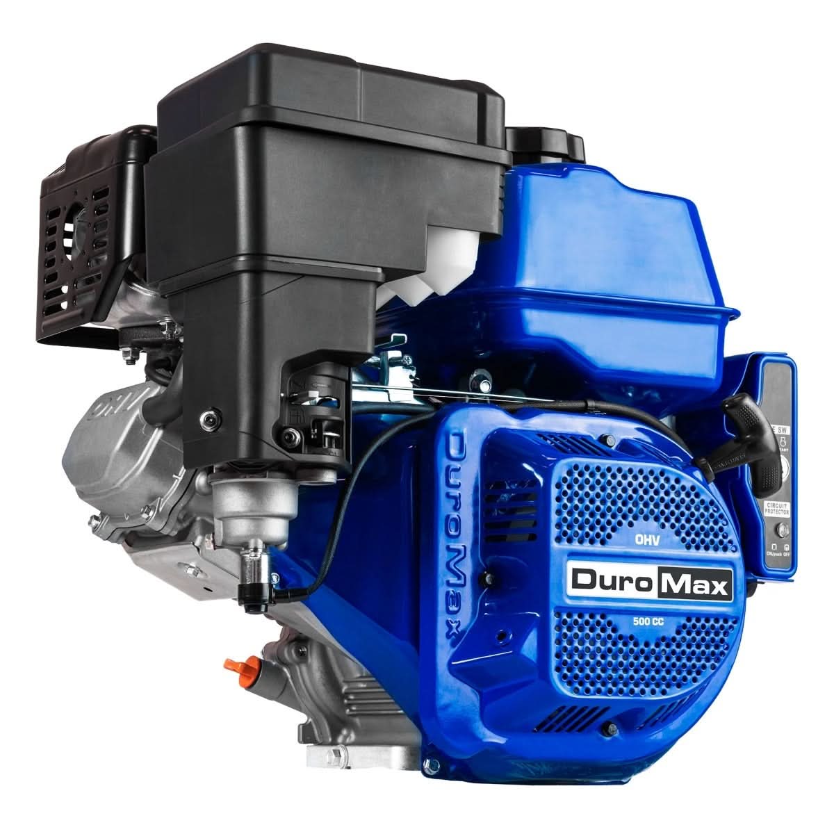 Duromax XP20HPE 500cc 1" Shaft Recoil/Electric Start Gasoline Engine