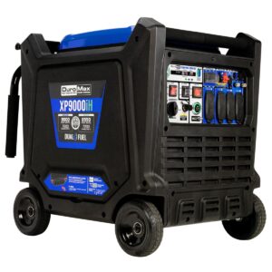 DuroMax XP9000iH 9,000-Watt 459cc Dual Fuel Digital Inverter Hybrid Portable Generator